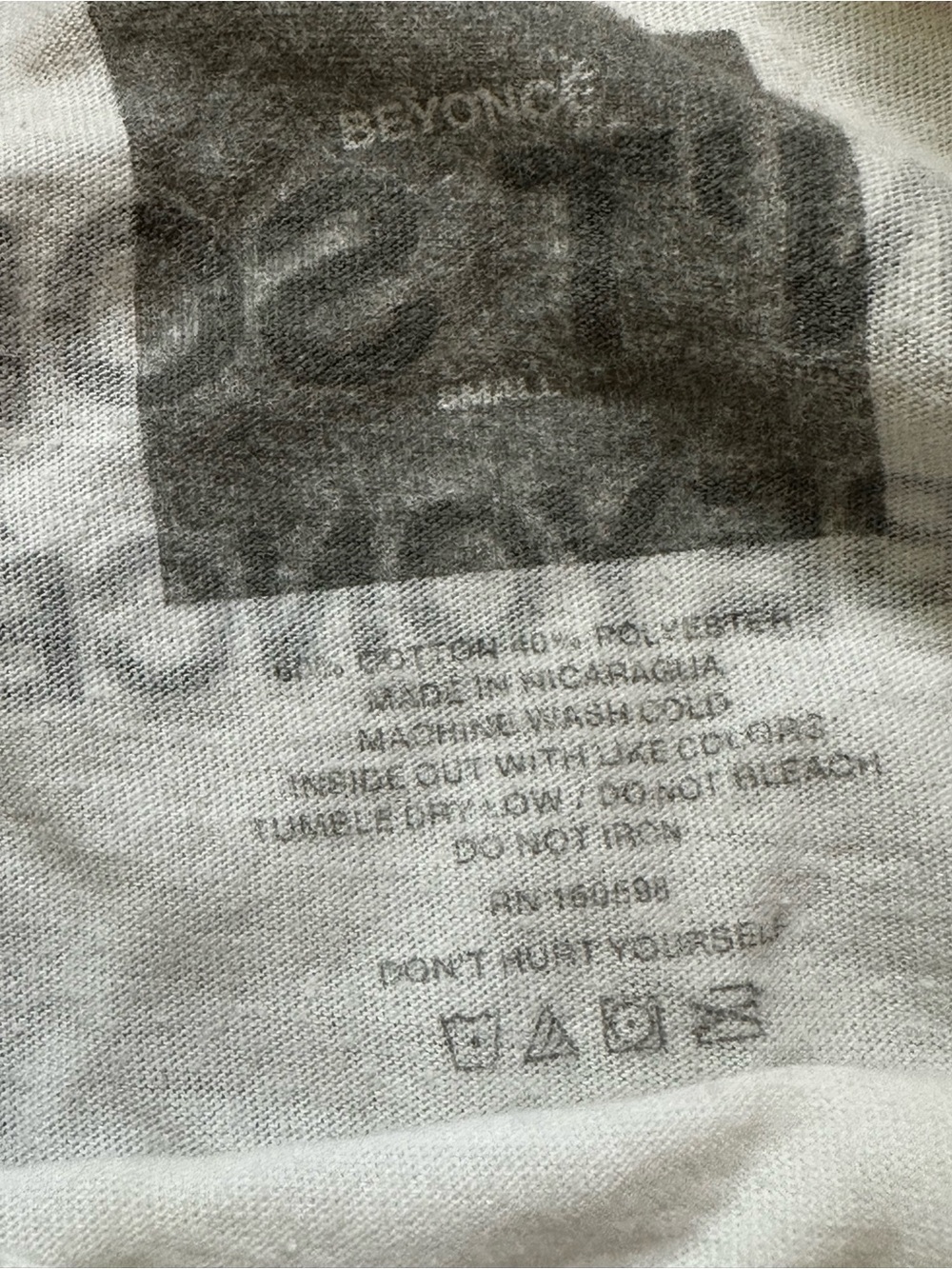 Beyonc I Ain't Sorry Graphic T-Shirt Beyonc Formation World Tour Shirt View 2